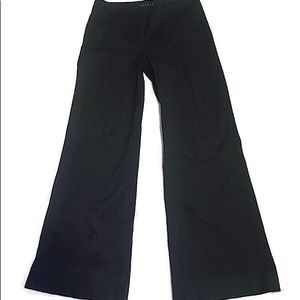 Wide leg black theory pants